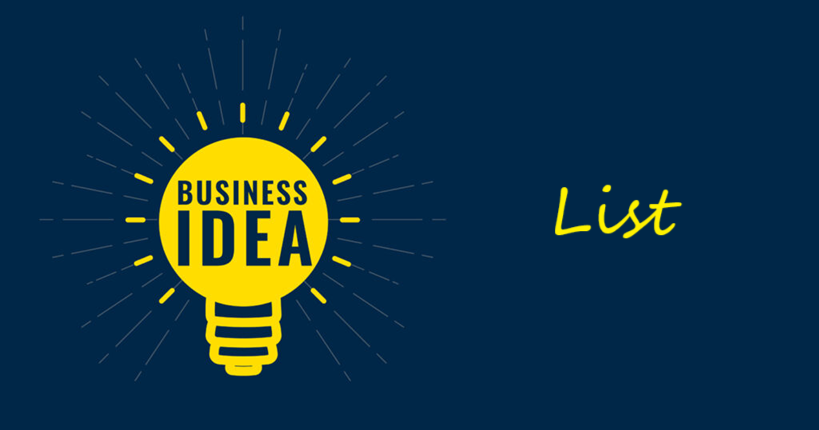 business idea list